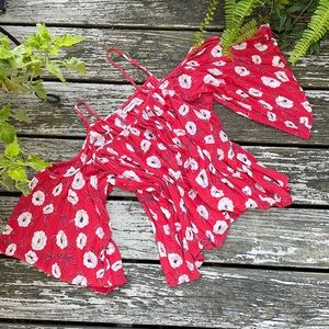 Billabong xs off the shoulder flowy top